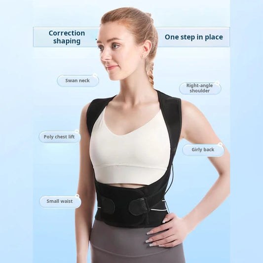 POSTURAL CORRECTION OF SHOULDERS AND BACK WITH CAMEL TOE STRAPS, ADULT BODY SHAPE CORRECTION, UNISEX LUMBAR SUPPORT.