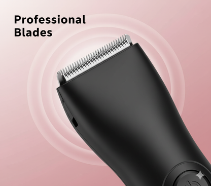 MEN'S BODY HAIR TRIMMER, INCLUDING A TRIMMER FOR INTIMATE HAIR.