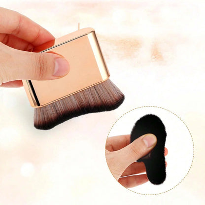 SOFT BRONZING BRUSH FOR FACE, BODY AND LEG MAKEUP (ROSE GOLD)