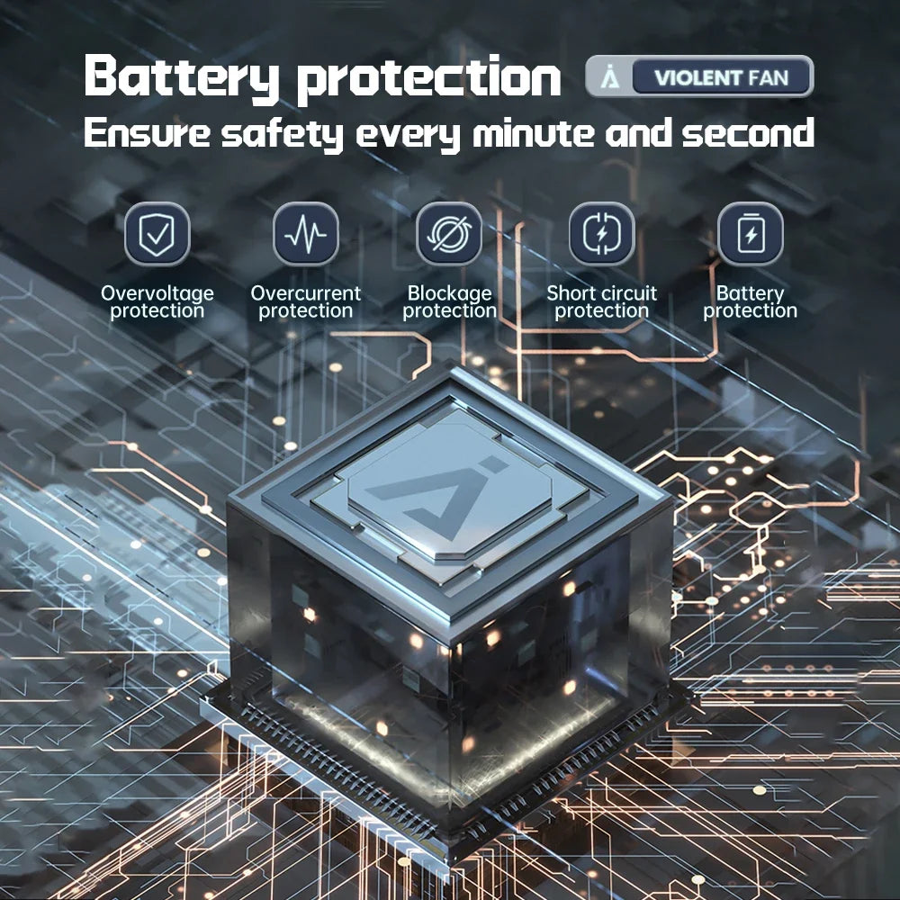 PORTABLE ELECTRIC FAN - AIR BLOWER