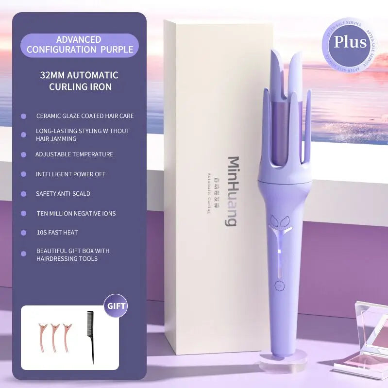 AUTOMATIC CURLING IRON 32MM 4V ADJUSTABLE