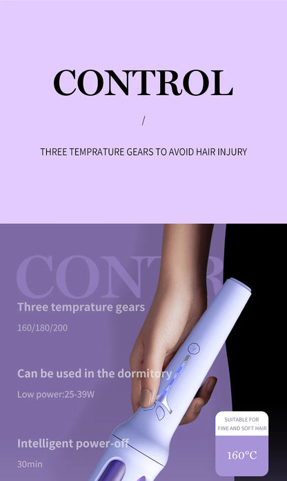 AUTOMATIC CURLING IRON 32MM 4V ADJUSTABLE