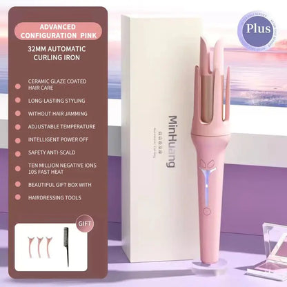 AUTOMATIC CURLING IRON 32MM 4V ADJUSTABLE