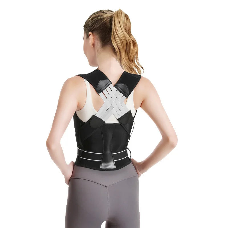 POSTURAL CORRECTION OF SHOULDERS AND BACK WITH CAMEL TOE STRAPS, ADULT BODY SHAPE CORRECTION, UNISEX LUMBAR SUPPORT.