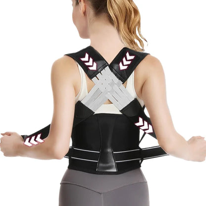 POSTURAL CORRECTION OF SHOULDERS AND BACK WITH CAMEL TOE STRAPS, ADULT BODY SHAPE CORRECTION, UNISEX LUMBAR SUPPORT.