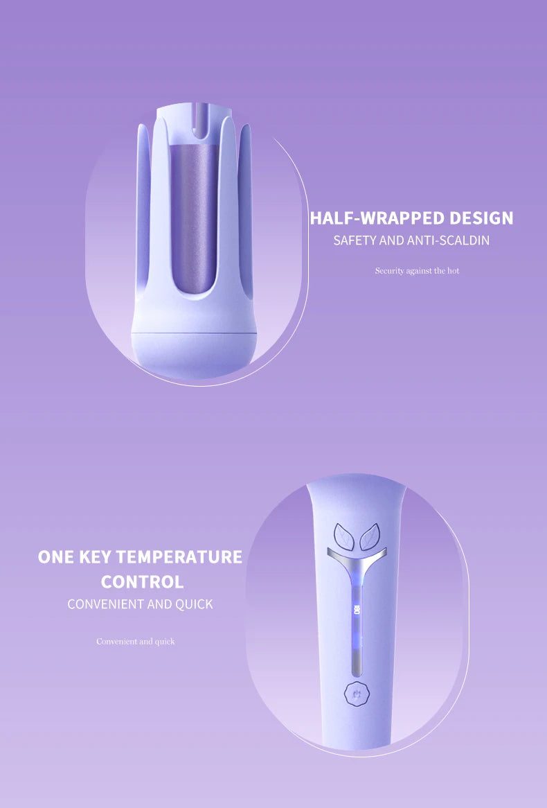 AUTOMATIC CURLING IRON 32MM 4V ADJUSTABLE